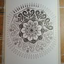 Mon projet du cours : L'art de dessiner des mandalas : créez des motifs géométriques. Un progetto di Disegno e Illustrazione con inchiostro di Carole Holpla - 25.01.2023