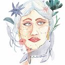 Mein Abschlussprojekt für den Kurs: Illustriertes Porträt mit Aquarell. Ilustração tradicional, Artes plásticas, Pintura, Desenho, Pintura em aquarela, Desenho de retrato, e Desenho artístico projeto de Katharina - 25.01.2023