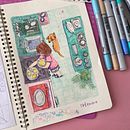 Sketchbook para explorar tu estilo de dibujo. Traditional illustration, Sketching, Creativit, Drawing, Watercolor Painting, Sketchbook, and Gouache Painting project by Soledad Andreu Rojas - 01.25.2023