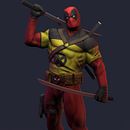 Deadpool. Un proyecto de Diseño de personajes, Diseño, 3D, Artesanía y Escultura de Martin Firmapaz - 31.12.2022