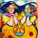 INFINITUS. Traditional illustration project by Isabel Garmon - 01.26.2023