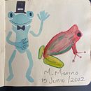Cuaderno creativo Ein Projekt aus dem Bereich Design, Traditionelle Illustration, Bildende Künste, Malerei, Kreativität, Kreativität mit Kindern und Sketchbook von Marisela Merino Corona - 02.06.2022