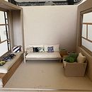 Meu projeto do curso: Técnicas para a construção de maquetes. Un projet de Architecture, Papercraft , et Retail design de Petra Alarcon - 01.01.2023