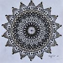My project for course: The Art of Mandala Drawing: Create Geometric Patterns. Een project van  Tekening y  Illustratie met inkt van Cheryl Whiteley - 27.01.2023