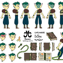 Projetos pessoais que produzi ao longo dos anos. Un projet de Illustration traditionnelle , et Conception de personnages de Welerson Daner - 27.01.2023