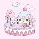 My project for course: Designing Kawaii Worlds: Spread Joy Through Illustration. Projekt z dziedziny Projektowanie postaci, Ilustracja c, frowa i Manga użytkownika czl_clelia - 27.01.2023