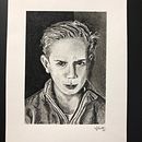 Mi proyecto del curso: Retrato artístico al carboncillo: creando atmósferas. Een project van Traditionele illustratie,  Beeldende kunst,  Tekening,  Portrettekening, Realistische tekening y  Artistieke tekening van josiederutte - 27.01.2023