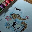Meu projeto do curso: Portfólio online para ilustradores de livros infantis Ein Projekt aus dem Bereich Traditionelle Illustration, Verlagsdesign, Stor, board, Portfolioverwaltung, Kinderillustration, Erzählung, Management, Produktivität und Bilderbücher von Rebeca Maresch - 28.01.2023