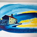 My project for course: Modern Urban Sketching Techniques with Mixed Media. Traditional illustration, Painting, Architectural Illustration & Ink Illustration project by Balázs Bihari - 01.27.2023