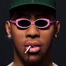 Tyler, The Creator. . Un proyecto de Ilustración tradicional, 3D, Modelado 3D, Diseño de personajes 3D y Diseño 3D de Anthony Nuñez Goncalves - 28.01.2023