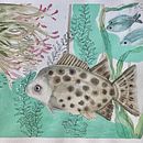 Mi proyecto del curso: Ilustración de universos marinos en acuarela . % Begoña Cruz López tarafından hazırlanan Tablo, Sulubo, a Resim, Doğalcı İllüstras, on, Geleneksel illüstras, Ve on projesi - 01.28.2023