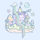 My project for course: Designing Kawaii Worlds: Spread Joy Through Illustration. Un projet de Conception de personnages et Illustration numérique de mtingx3 - 27.01.2023