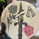 Meu projeto do curso: Tatuagem para principiantes. Projekt z dziedziny Projektowanie tatuaż użytkownika Ana Paula Souza - 21.01.2023