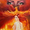 La mia rinascita. Pintura a óleo, Pintura, e Pintura digital projeto de Paola Riva - 28.03.2022