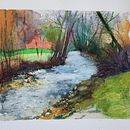 My project for course: Painting Realistic Watercolor Landscapes. Un proyecto de Bellas Artes, Pintura, Bocetado, Pintura a la acuarela e Ilustración naturalista				 de Sue Higgerson - 29.01.2023