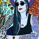 Retrato No. 3: Jane. Een project van Traditionele illustratie van Mala Braz - 30.11.2022