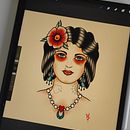 Meu projeto do curso: Design de tatuagens estilo old school no Procreate . % Marco Santos tarafından hazırlanan Geleneksel illüstras, on, Çizim, Dijital İllüstras, on, Ve Dövme Tasarımı projesi - 01.30.2023