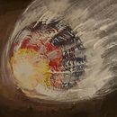 Meteorite. Un projet de Aquarelle de Leena F - 30.01.2023