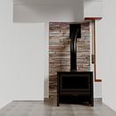 Revestimiento de Salamandra. Un projet de Architecture, Architecture d'intérieur, Modélisation 3D , et Conception 3D de nimia_neru - 21.11.2022