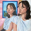 The Reflection . Een project van Schilderij van Oliva Tesoro - 31.01.2023