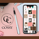 Mi proyecto del curso: Diseño de feed de Instagram con Canva, GOSSY. Un proyecto de Diseño gráfico, Marketing, Redes Sociales, Instagram y Diseño digital de Carmen Cruz Sales - 31.01.2023