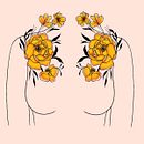 My project for course: Botanical Tattoo Design with Procreate. Een project van Traditionele illustratie, Digitale illustratie,  Tatoeageontwerp y  Botanische illustratie van ploysasaki - 30.01.2023