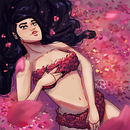 I wish u Roses ( inspired by  kali uchis) Ein Projekt aus dem Bereich Traditionelle Illustration von rhilai - 31.01.2023