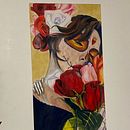 La Catrina. Een project van  Tekening y Tekenen met kleurpotloden van Yessica Espinosa - 31.01.2023