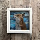 My project for course: Needle Felting: Paint Portraits with Wool. Un progetto di Artigianato, Fiber Art, Illustrazione naturalistica, Needle felting e Textile Design di rozenwynlane - 01.02.2023