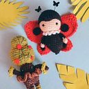 Reto Creativo | Construir personajes combinando palabras. Crochet, Amigurumi, Fiber Arts, Arts, Crafts, and Creativit project by Nati Motta - 02.01.2023