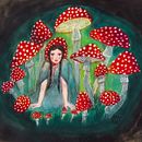 Fairytale Magic. Een project van Traditionele illustratie, Collage, Schilderij, Grafisch ontwerp y  Ontwerp van Mirjam Hauke - 02.02.2023