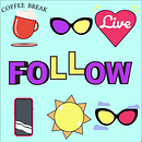 My project for course: Motion Graphics for Social Media: Create A Sticker Pack . % Inna Shavrina tarafından hazırlanan Geleneksel illüstras, on, Hareketli Grafikler, Animas, on, Karakter Tasarımı, Sos, al Med, Ve a Tasarımı projesi - 02.02.2023