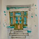 Meu projeto do curso: Desenho arquitetônico expressivo com marcadores coloridos. Sketching, Drawing, Architectural Illustration, Sketchbook & Ink Illustration project by Chico Milk - 02.02.2023