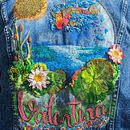 Mi proyecto del curso: Diseño de moda: pintura y bordado sobre prendas . % bettyayala31 tarafından hazırlanan Tablo, Moda Tasarımı, Nakış, Kendin Yap, Geri dönüşüm, Ve Tekstil Tasarımı projesi - 02.03.2023