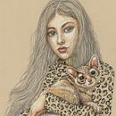 My project for course: Illustration with Pastel and Coloured Pencils. Projekt z dziedziny Trad, c, jna ilustracja,  Sztuki piękne, R, sunek ołówkiem,  R, sunek, Portret, R, sunek realist, czn,  R, sunek art, st i czn użytkownika Kara Skye - 03.02.2023