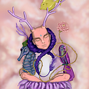 Mi proyecto del curso: Retratos digitales de fantasía con Photoshop. Ilustração tradicional, Desenho, Ilustração digital, Desenho de retrato, Desenho digital, e Pintura digital projeto de Daniel Pérez - 03.02.2023