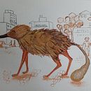 Mein Abschlussprojekt für den Kurs: Kreative Illustrationstechniken mit Gouache. Een project van Traditionele illustratie, Ontwerp van personages,  Beeldende kunst, Schilderij, Kinderillustratie, Schilderen met gouache y Prentenboeken van tintulantus - 05.02.2023