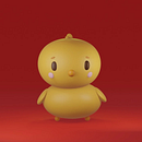 Meu projeto do curso: Criação de personagens Kawaii em 3D com Blender. Een project van Traditionele illustratie, Ontwerp van personages, Digitale illustratie,  3D-modellering y Manga van Marcela Yano - 10.02.2023