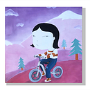 My project for course: Pop Culture Oil Painting with a Surreal Twist. "I don't wanna grow up". Ein Projekt aus dem Bereich Design von Figuren, Malerei, Zeichnung und Ölmalerei von Alice d'Apolito - 24.01.2023