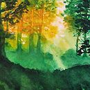 Il mio progetto del corso: Paesaggi incantevoli ad acquerello: dipingi con la luce Ein Projekt aus dem Bereich Malerei und Aquarellmalerei von Giulia Cicchinelli - 04.02.2023