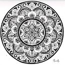Mi proyecto del curso: El arte de dibujar mandalas: crea patrones geométricos . % Ana Daniela Leyva tarafından hazırlanan Çizim, Mürekkep İllüstras, Ve onu projesi - 02.05.2023