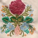 Mi proyecto del curso: Técnica de bordado con paso atrás Ein Projekt aus dem Bereich Stickerei und Textildesign von Karina Contreras - 06.02.2023