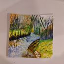 My project for course: Painting Realistic Watercolor Landscapes. Fine Arts, Painting, Sketching, Watercolor Painting, and Naturalistic Illustration project by Shivani Sundararaman - 02.03.2023