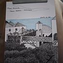 Meu projeto do curso: Diário ilustrado: preencha seu sketchbook com experiências. Traditional illustration, Sketching, Drawing, Sketchbook & Ink Illustration project by mysticwitch - 02.06.2023