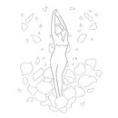 Meu projeto do curso: Tatuagem fine line: a sutileza da linha Ein Projekt aus dem Bereich Traditionelle Illustration, Zeichnung und Tattoodesign von Mayara De Sousa - 05.02.2023