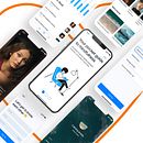 Iremia | Meditation App Design (Course Assignment | Domestika ). Un proyecto de UX / UI, Diseño mobile, Diseño de apps y Diseño de producto digital de Thu Ta Soe - 10.11.2022