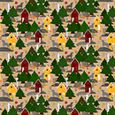My project: Scandinavian pattern. Un projet de Illustration traditionnelle, Création de motifs, Dessin, Illustration numérique et Illustration botanique de info_ml - 07.02.2023