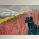 Mon projet du cours : Dessin de paysage aux pastels : jouez avec la lumière. Ilustração tradicional, Artes plásticas, Desenho a lápis, Desenho, e Desenho artístico projeto de Fabienne Vanderputten - 07.02.2023