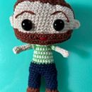 Meu projeto do curso: Amigurumi: crie pessoas com crochê. Arts, Crafts, To, Design, Fiber Arts, Crochet, Amigurumi, and Textile Design project by miesdm - 02.07.2023