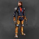 John Bonestick "Hellraiser". Projekt z dziedziny Trad, c, jna ilustracja, Projektowanie postaci, Ilustracja c, frowa, Concept art, R, sunek c, frow, Malarstwo c i frowe użytkownika João Vitor Santos - 03.02.2023